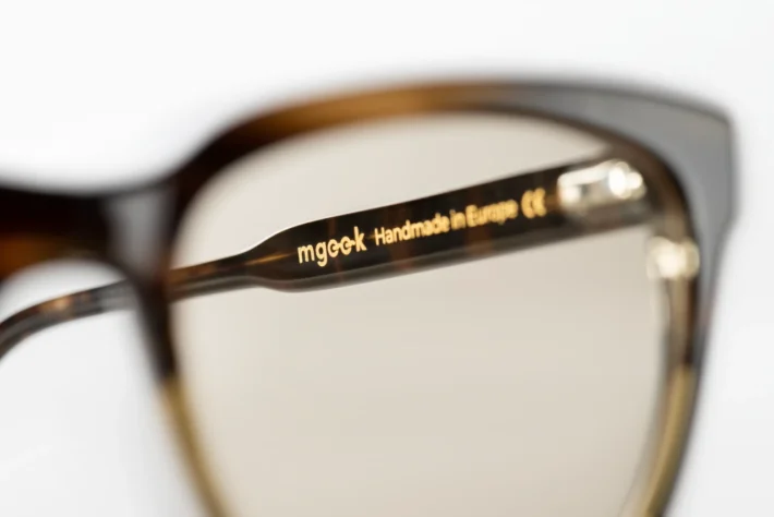 brązowa ramka - okulary blokujace szkodliwe światło